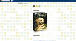 Desktop Screenshot of dog---breeders.blogspot.com