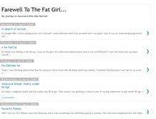 Tablet Screenshot of farewellfatgirl.blogspot.com