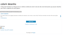Tablet Screenshot of colorir-desenho.blogspot.com