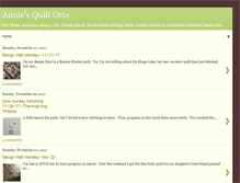 Tablet Screenshot of anniesquiltorts.blogspot.com