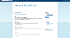 Desktop Screenshot of boxofficekeralam.blogspot.com