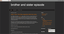 Desktop Screenshot of brotherandsisterepisode.blogspot.com