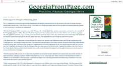 Desktop Screenshot of georgiafrontpage.blogspot.com