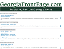 Tablet Screenshot of georgiafrontpage.blogspot.com