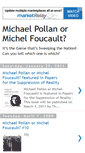 Mobile Screenshot of michaelpollanormichelfoucault.blogspot.com