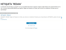 Tablet Screenshot of netiquetaredava.blogspot.com