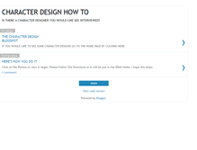 Tablet Screenshot of character-design-how-to-1.blogspot.com
