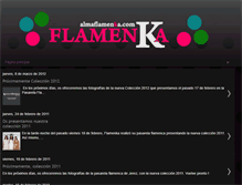 Tablet Screenshot of flamenkajerez.blogspot.com