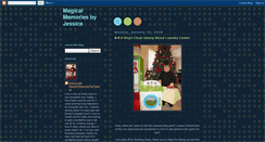 Desktop Screenshot of magicalmemoriesbyjessica.blogspot.com