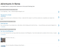 Tablet Screenshot of colleeninkorea.blogspot.com