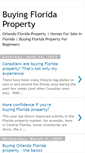 Mobile Screenshot of buyingfloridaproperty.blogspot.com