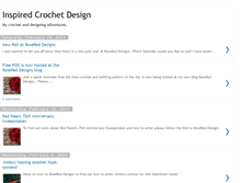 Tablet Screenshot of inspiredcrochetdesign.blogspot.com