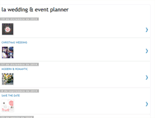 Tablet Screenshot of laweddingandeventplanner.blogspot.com
