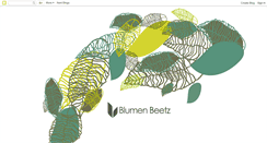 Desktop Screenshot of blumen-beetz.blogspot.com