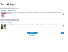 Tablet Screenshot of dress-vintage.blogspot.com