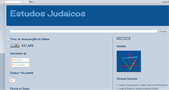 Desktop Screenshot of estudosjudaicos.blogspot.com