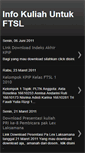 Mobile Screenshot of ftslinfo.blogspot.com