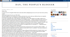 Desktop Screenshot of danthepeoplesblogger.blogspot.com