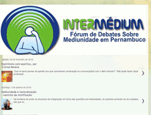 Tablet Screenshot of intermedium-gespe.blogspot.com