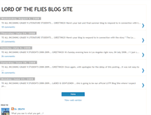 Tablet Screenshot of lordofthefliesgrade9.blogspot.com