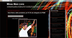 Desktop Screenshot of minasmaislivre.blogspot.com