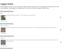 Tablet Screenshot of lappe-grete.blogspot.com