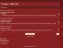 Tablet Screenshot of 6touruguaysigloxx.blogspot.com