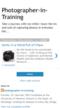Mobile Screenshot of photographer-in-training.blogspot.com