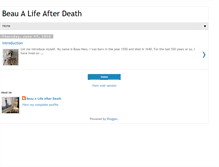 Tablet Screenshot of beaualifeafterdeath.blogspot.com