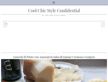 Tablet Screenshot of coolchicstyleconfidential.blogspot.com