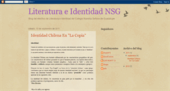 Desktop Screenshot of literaidentidadnsg.blogspot.com