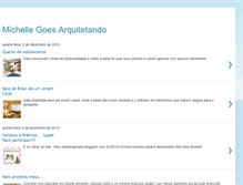 Tablet Screenshot of michellegoesarquitetando.blogspot.com