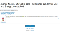 Tablet Screenshot of chewablezinc.blogspot.com