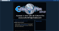 Desktop Screenshot of culturafmajuricaba.blogspot.com