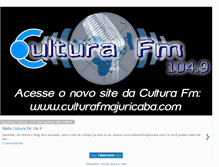 Tablet Screenshot of culturafmajuricaba.blogspot.com