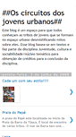 Mobile Screenshot of circuitosjovensurbanos.blogspot.com