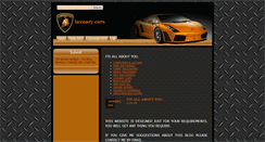 Desktop Screenshot of laxuarycars4u.blogspot.com