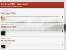 Tablet Screenshot of juliemartinwallace.blogspot.com