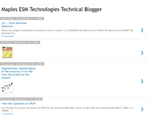 Tablet Screenshot of maplesesm.blogspot.com