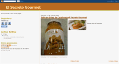 Desktop Screenshot of elsecretogourmet.blogspot.com