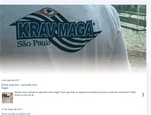 Tablet Screenshot of kravmagasp.blogspot.com