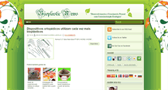Desktop Screenshot of bioplasticnews.blogspot.com