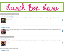 Tablet Screenshot of lunchboxlane.blogspot.com