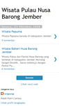 Mobile Screenshot of nusabarong.blogspot.com