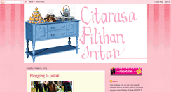 Desktop Screenshot of citarasapilihanintan.blogspot.com