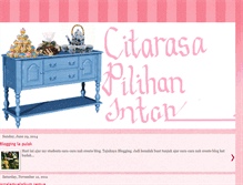 Tablet Screenshot of citarasapilihanintan.blogspot.com