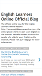 Mobile Screenshot of englishlearnersonline.blogspot.com