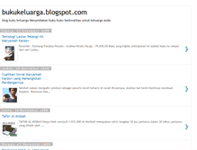 Tablet Screenshot of bukukeluarga.blogspot.com