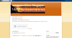 Desktop Screenshot of endrbro.blogspot.com