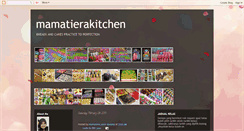 Desktop Screenshot of mamatierakitchen.blogspot.com